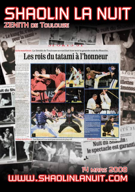 Shaolin la Nuit 2008