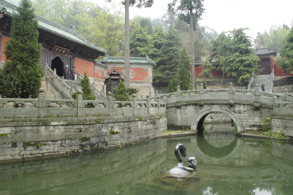 temple chinois à Wudang Chan