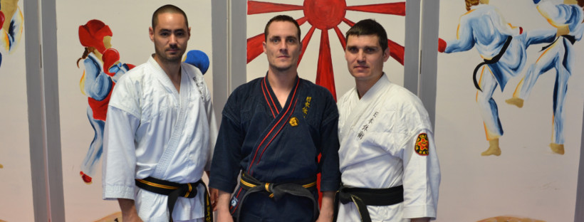 nouveaux gradés Nihon Tai Jitsu